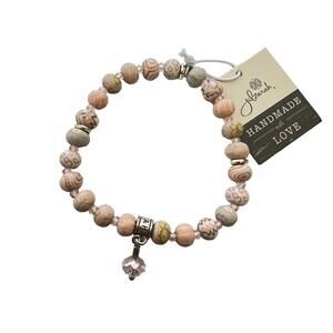 Jilzarah bracelet polymer clay beaded bracelet handmade BellaRosa NWT